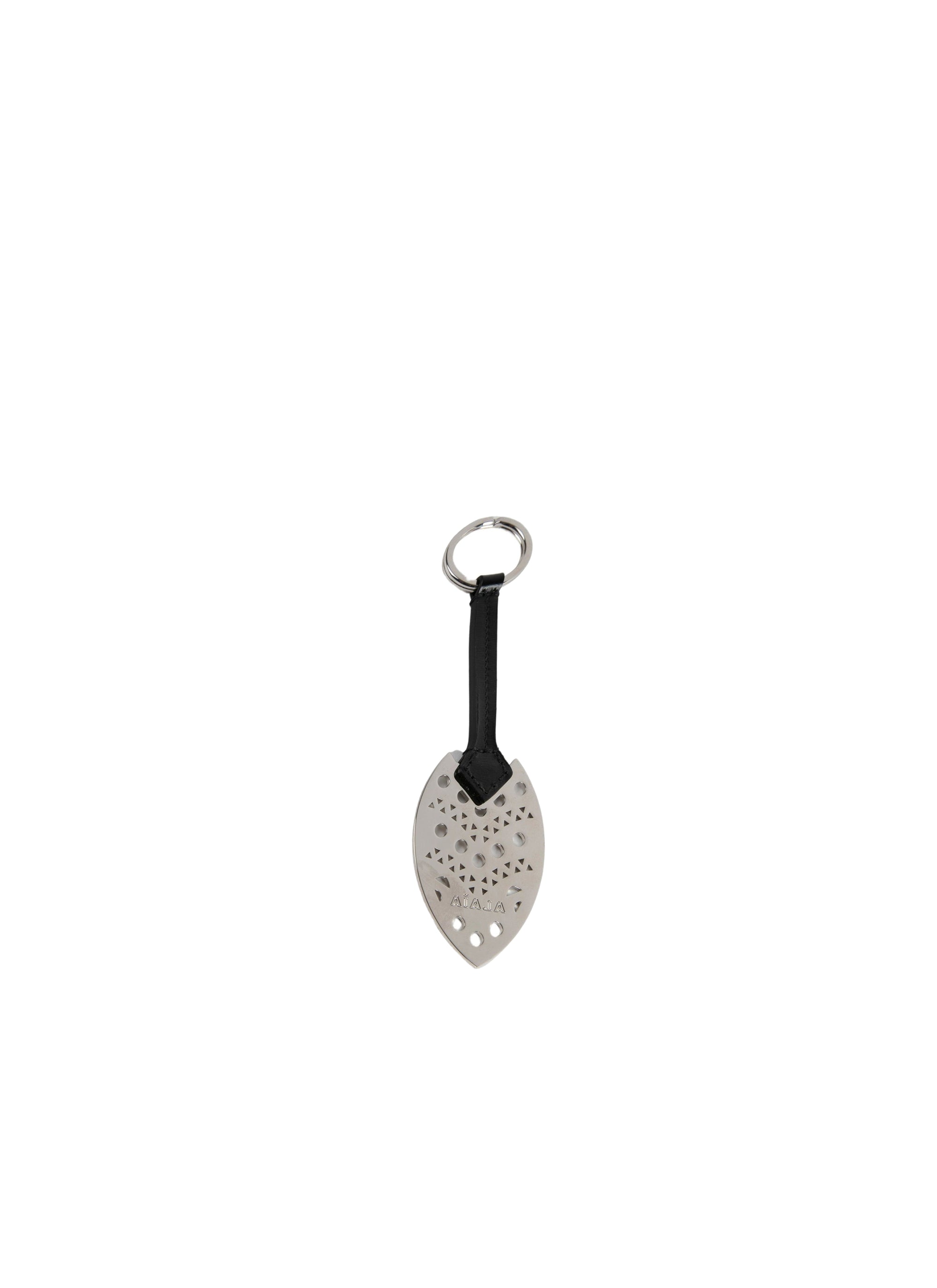 Openwork key ring - Black