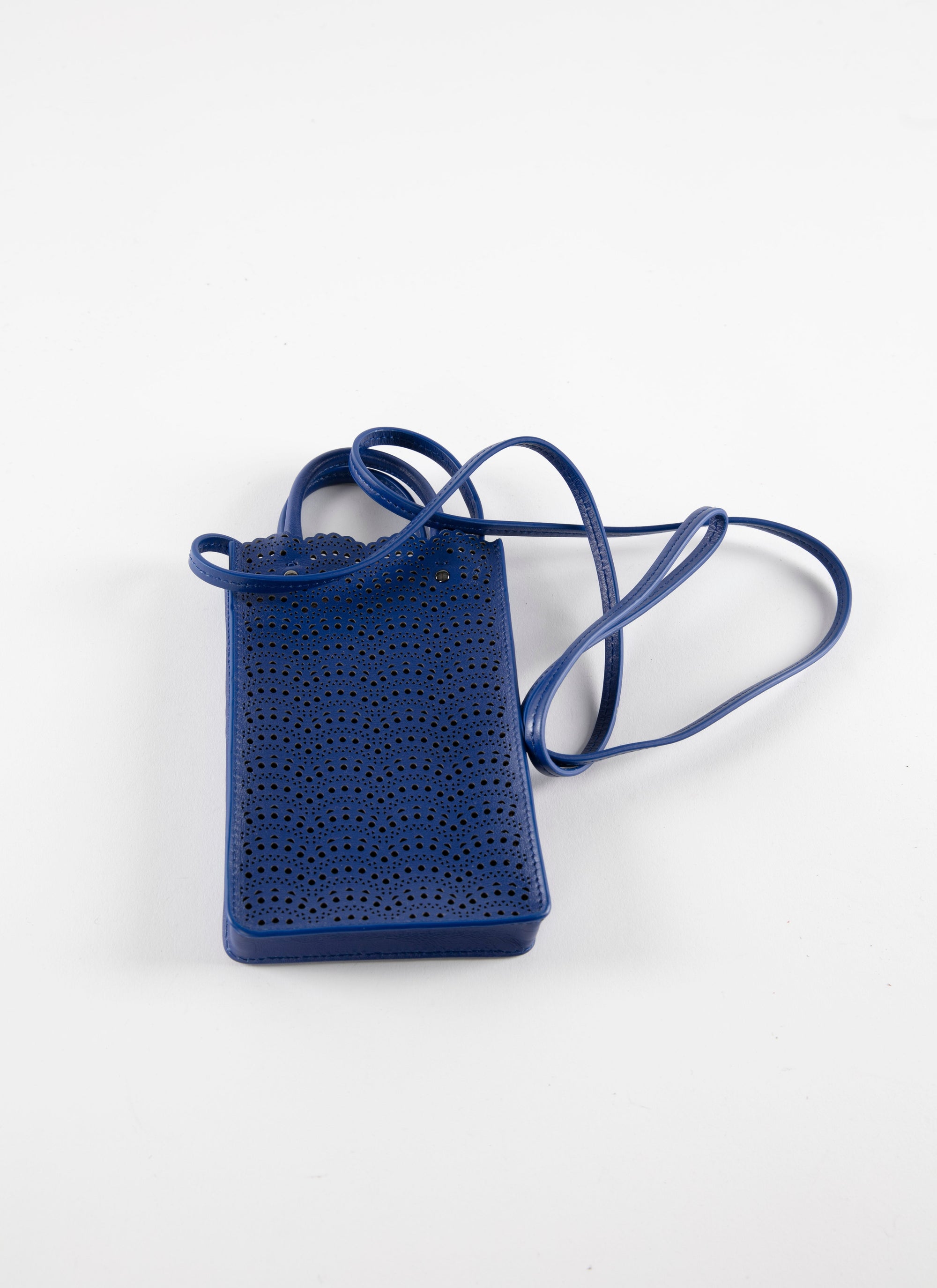 Garance Leather Phone Case - Ultra Blue
