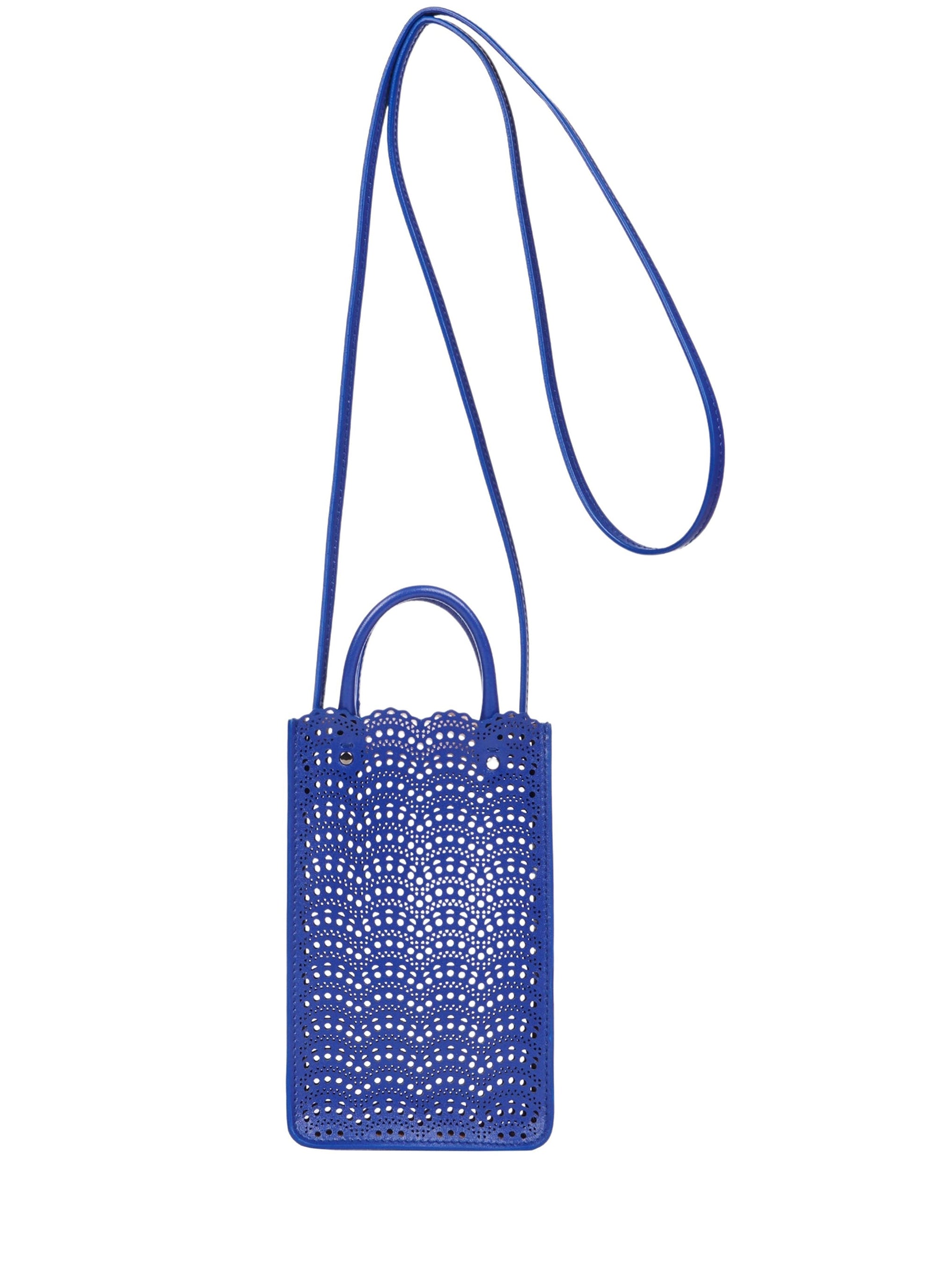 Garance Leather Phone Case - Ultra Blue