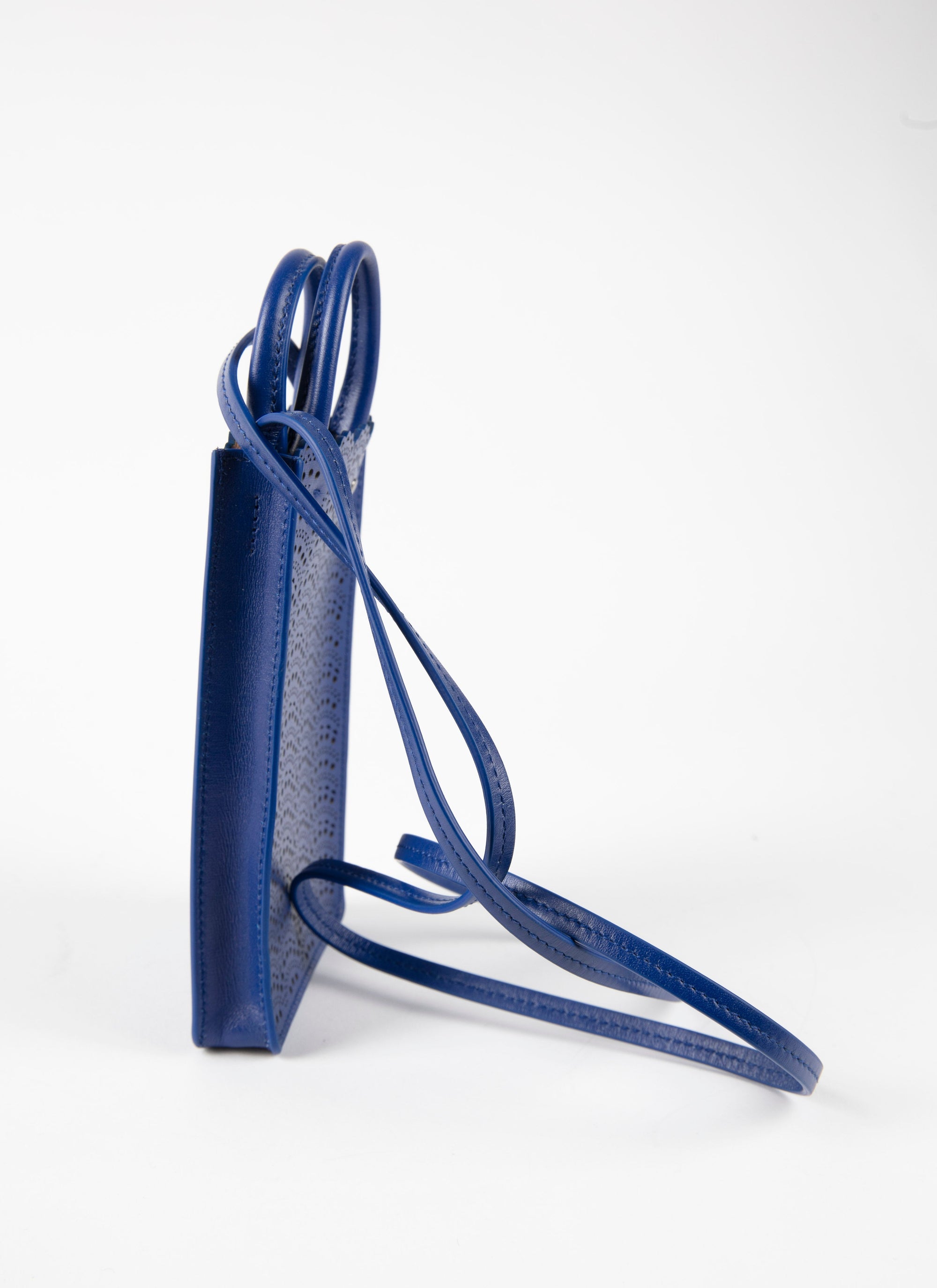 Garance Leather Phone Case - Ultra Blue