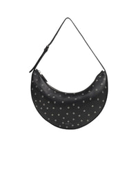Shoulder bag Le Demi-Lune in leather - Black