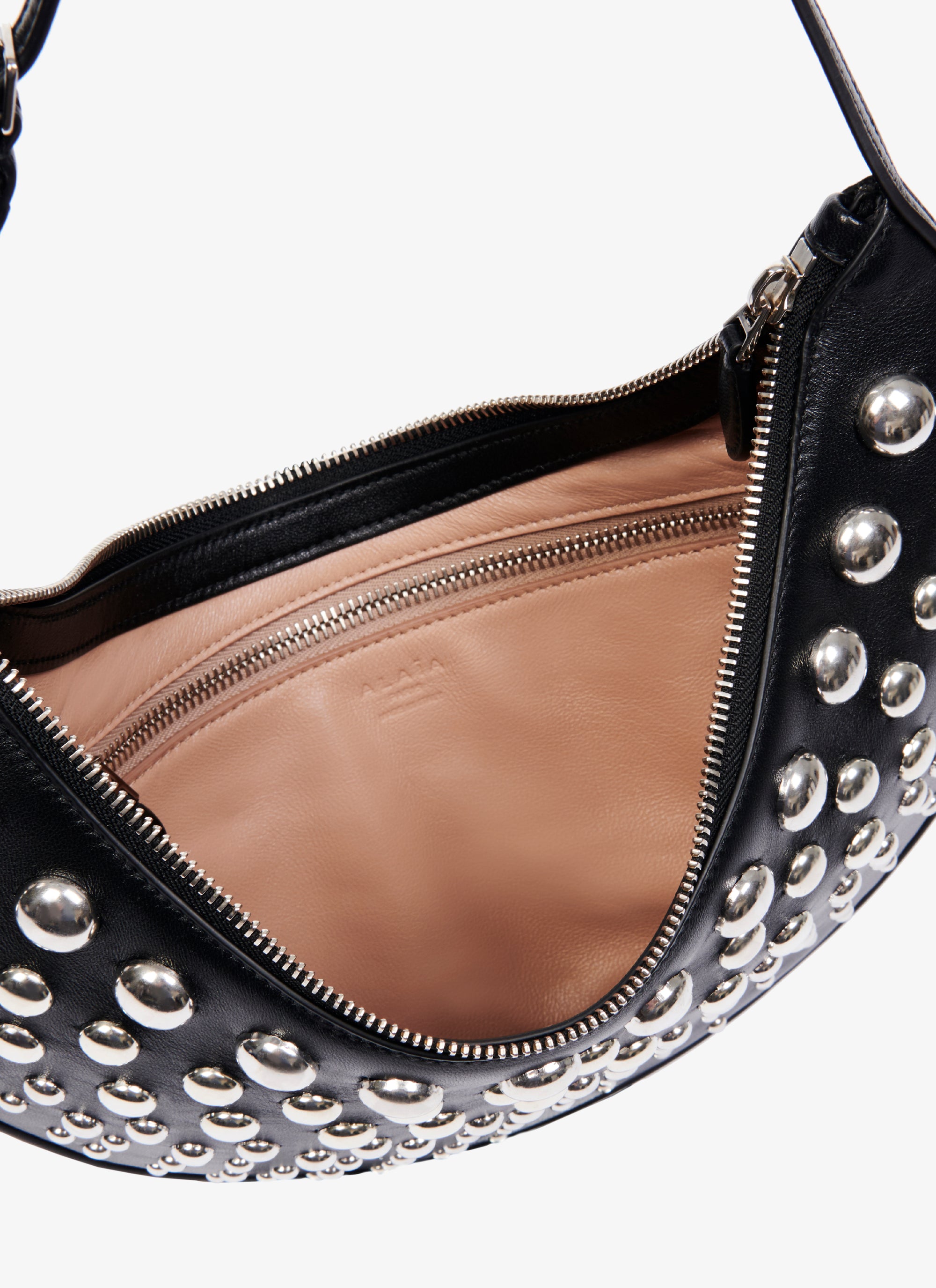 Half moon bag - Intense Black