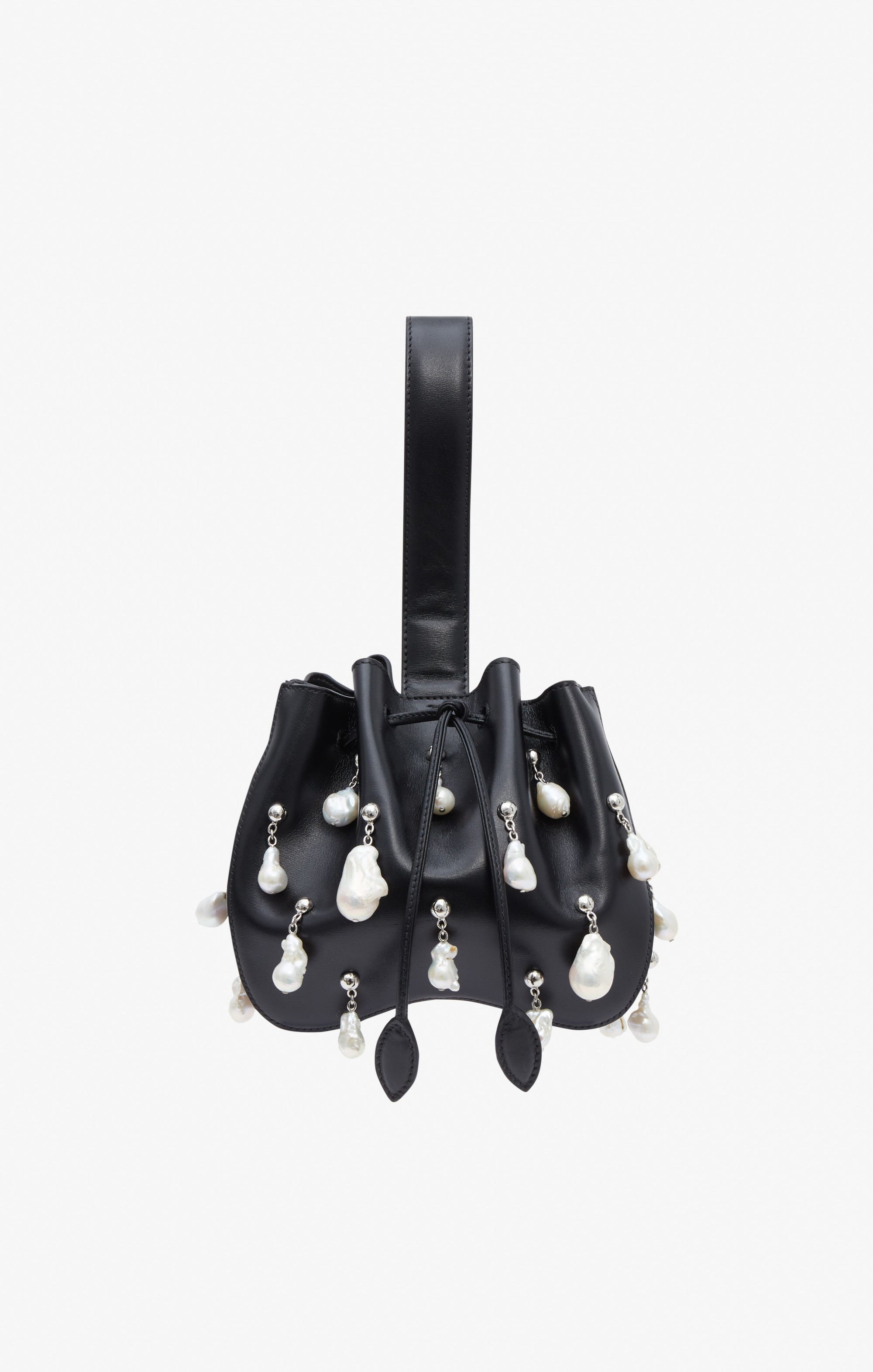 Rose Marie Leather Bag - Black