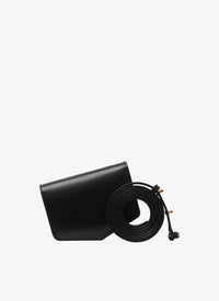 Leather Mini Bag Le Papa - Black