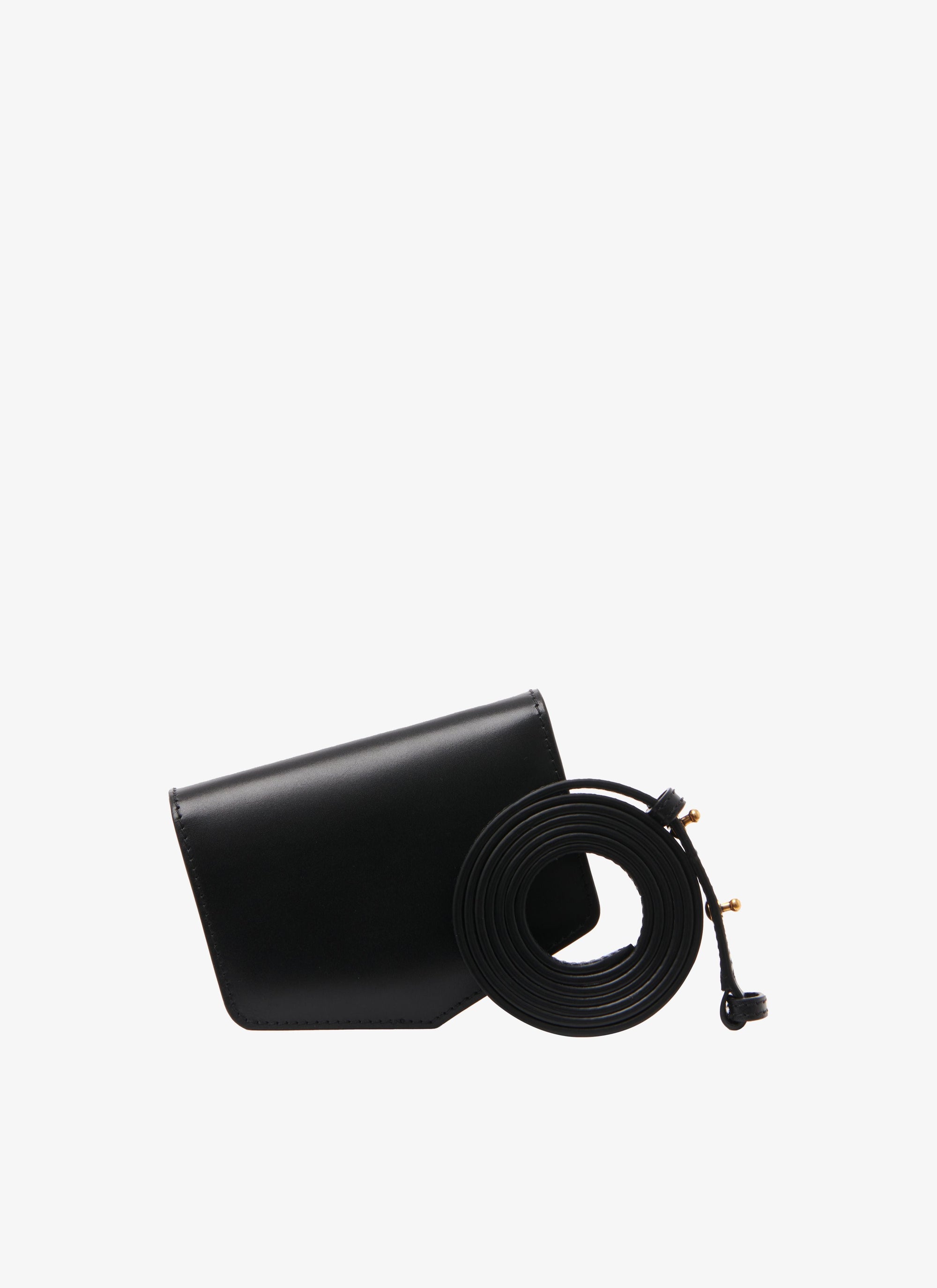 Leather Mini Bag Le Papa - Black