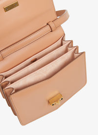 Le Papa Small Leather Bag - Antique Pink