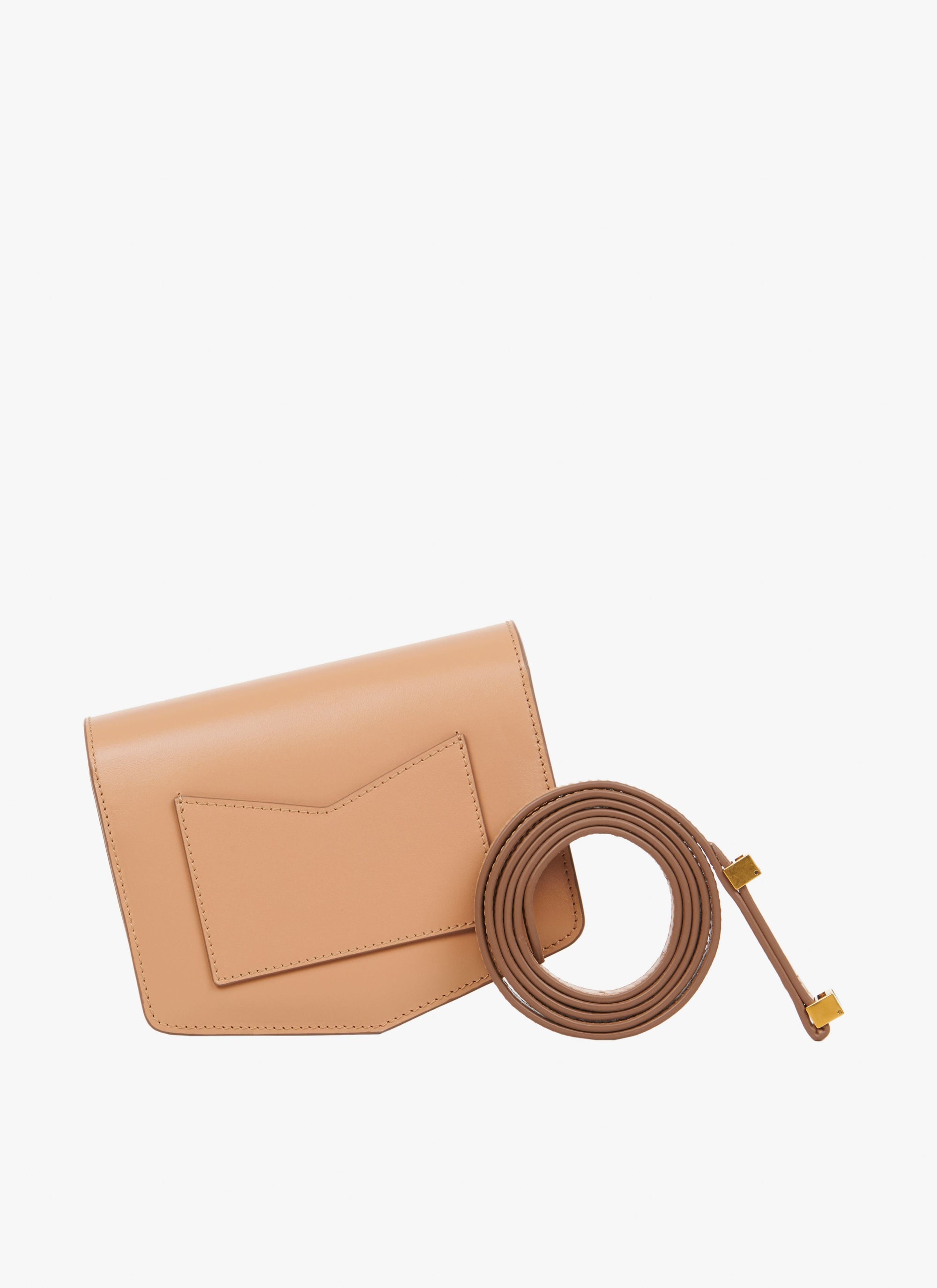 Le Papa Small Leather Bag - Antique Pink