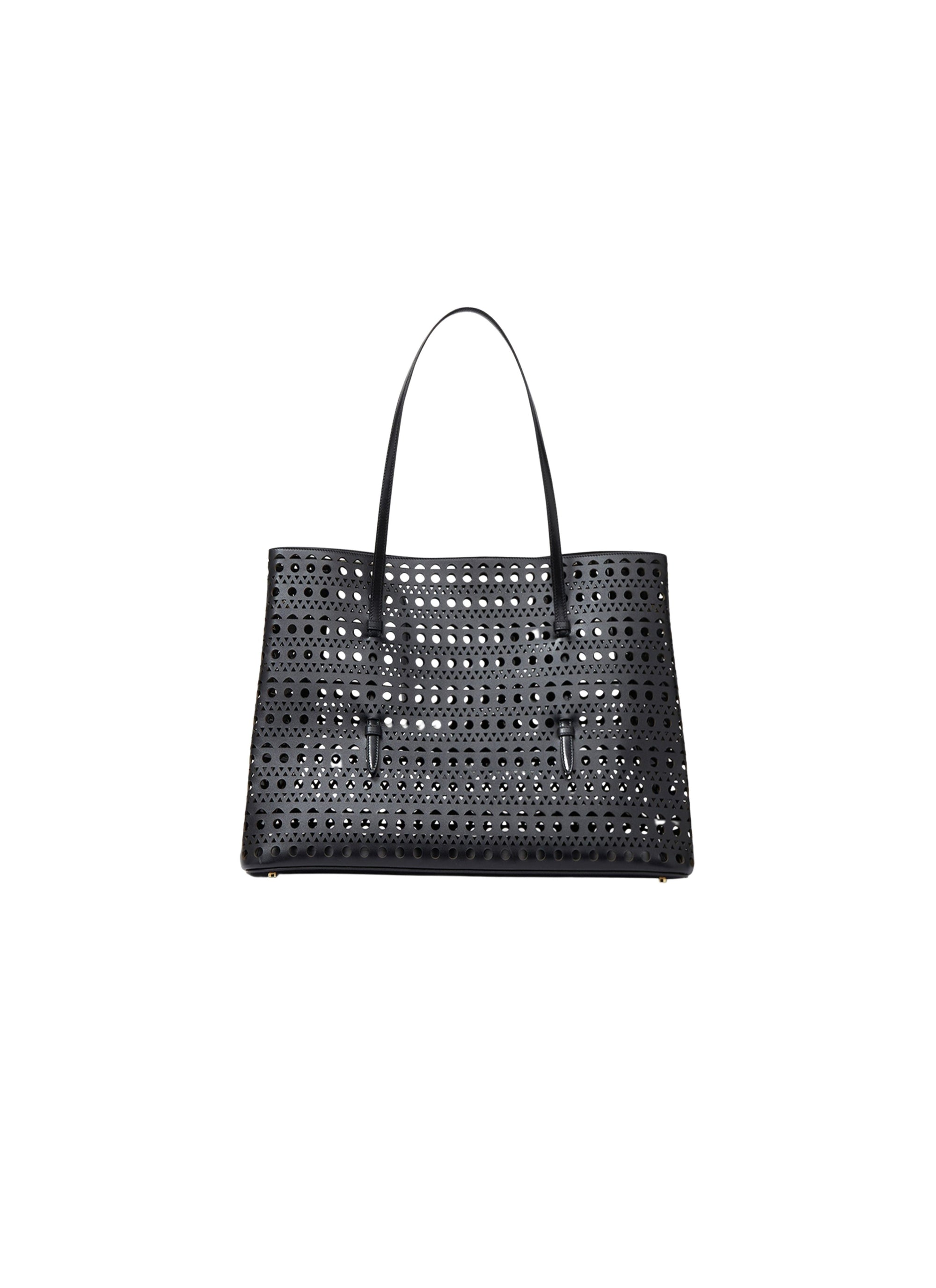 Mina 50 Leather Bag - Black