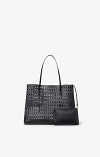 Mina 50 Leather Bag - Black