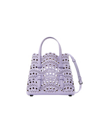 Bag Mina 16 in leather - Light Parma