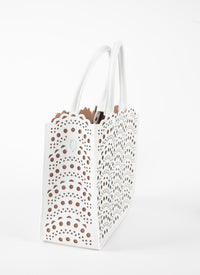 Garance 20 bag - White & Tobacco