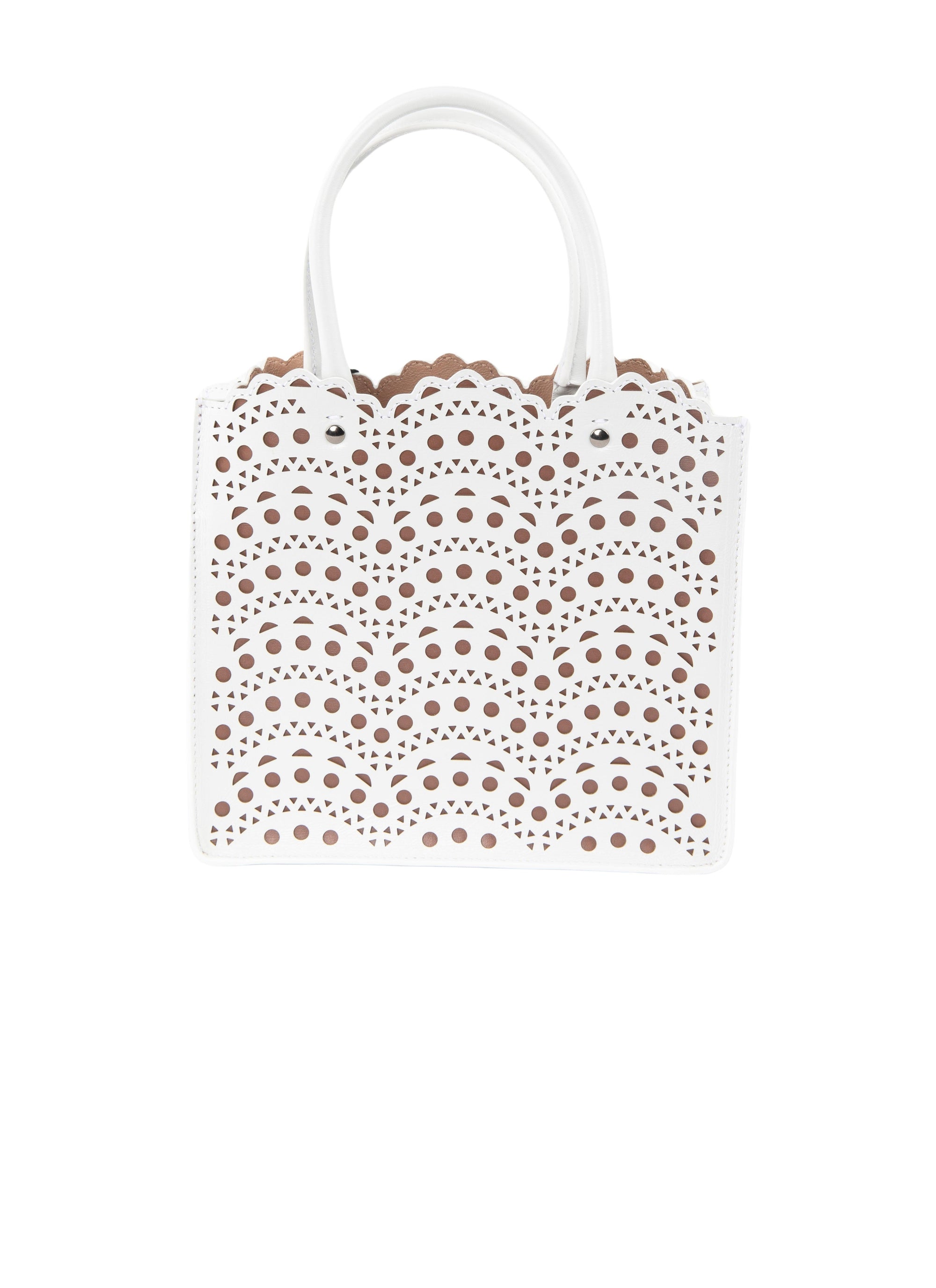 Garance 20 bag - White & Tobacco