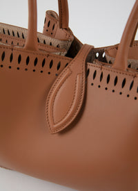 Angele 20 Leather Bag - Golden Brown