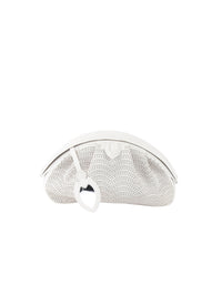 Samia 26 Leather Bag - Optic White