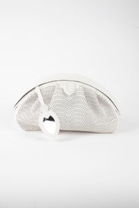 Samia 26 Leather Bag - Optic White