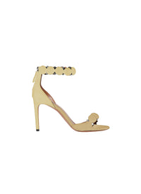 Bombe 90 sandals in leather - Beige
