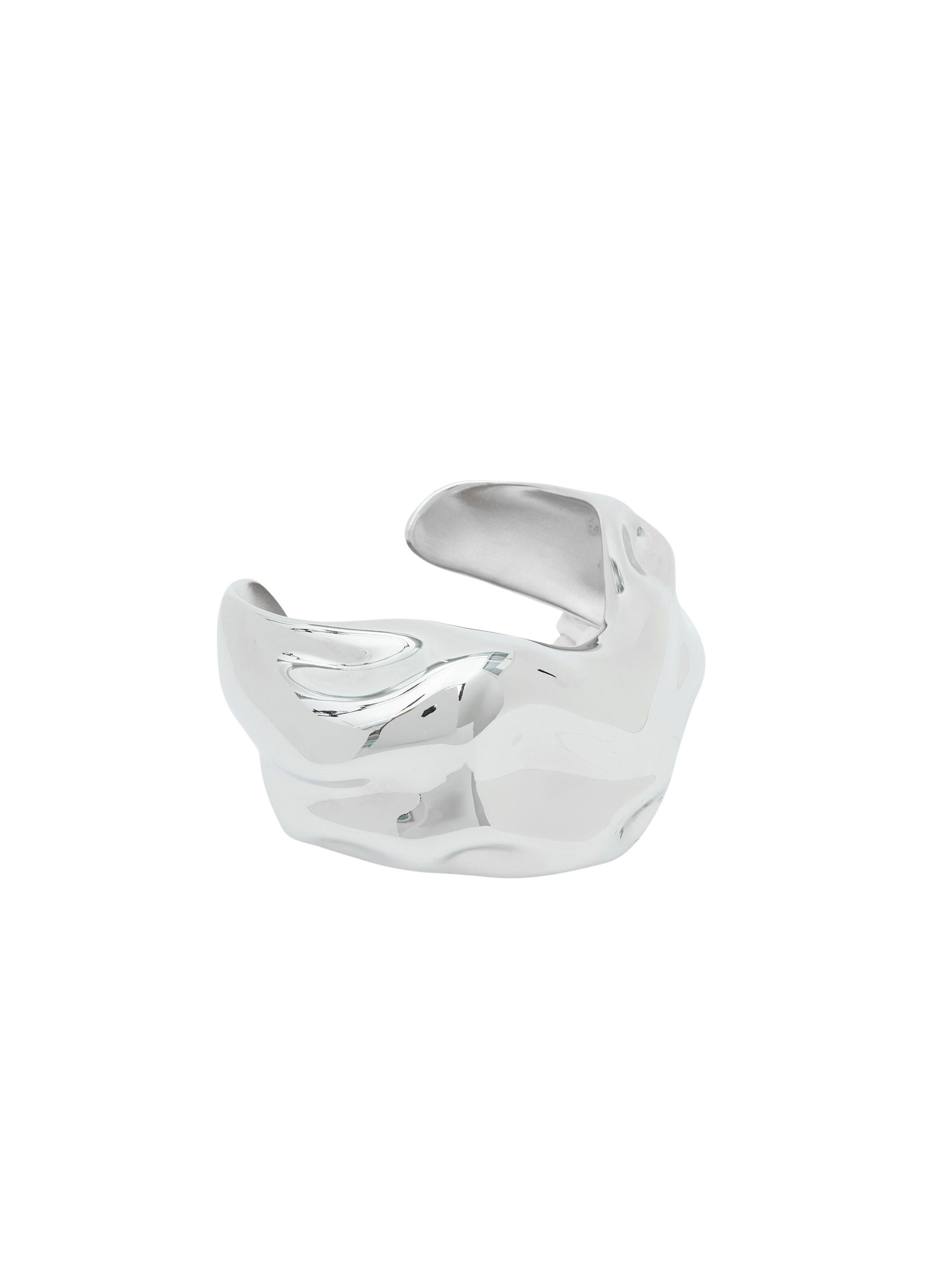 Manchette fine fluide - Argent