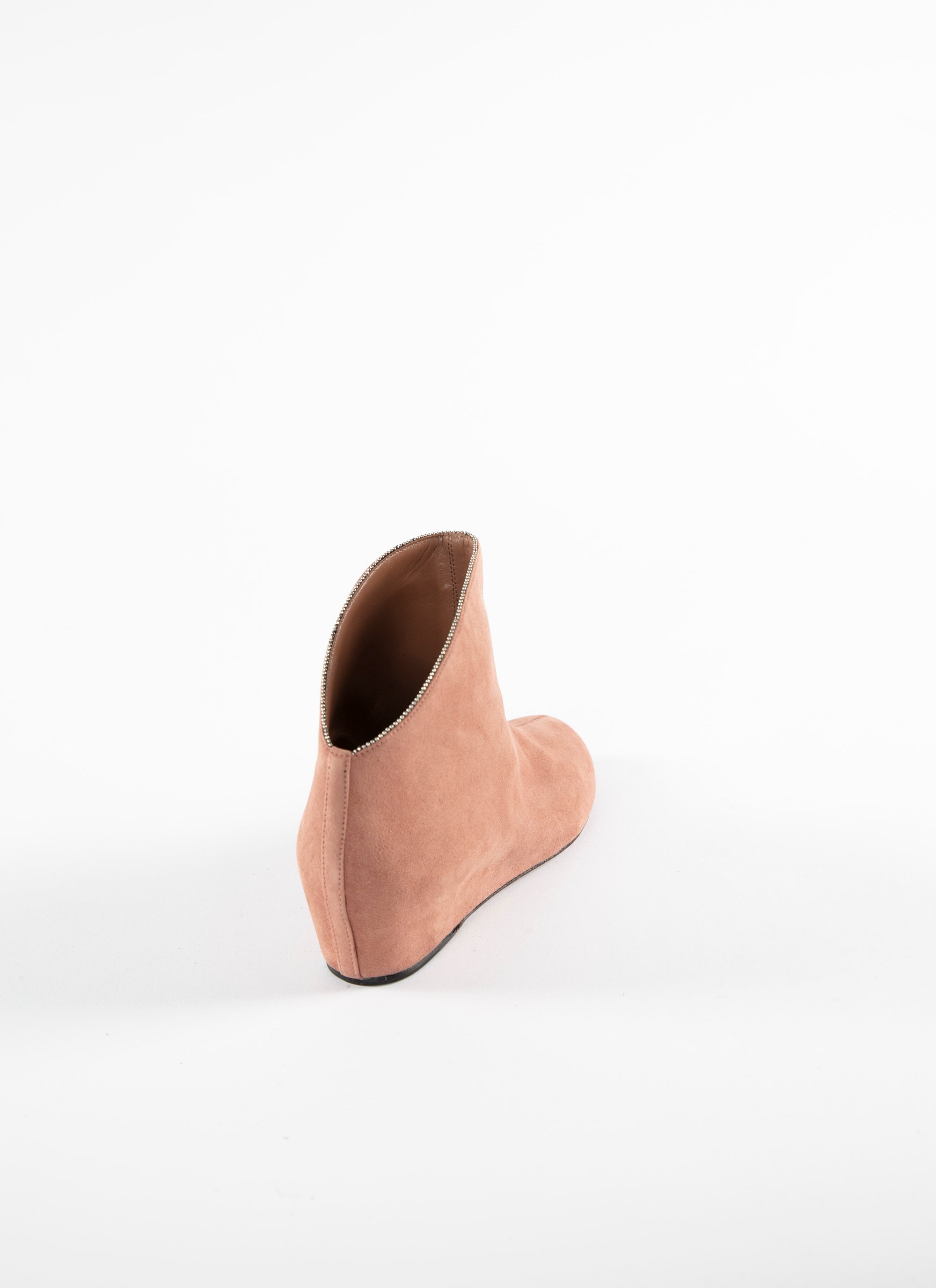 Bottines Perle en cuir - Tabac