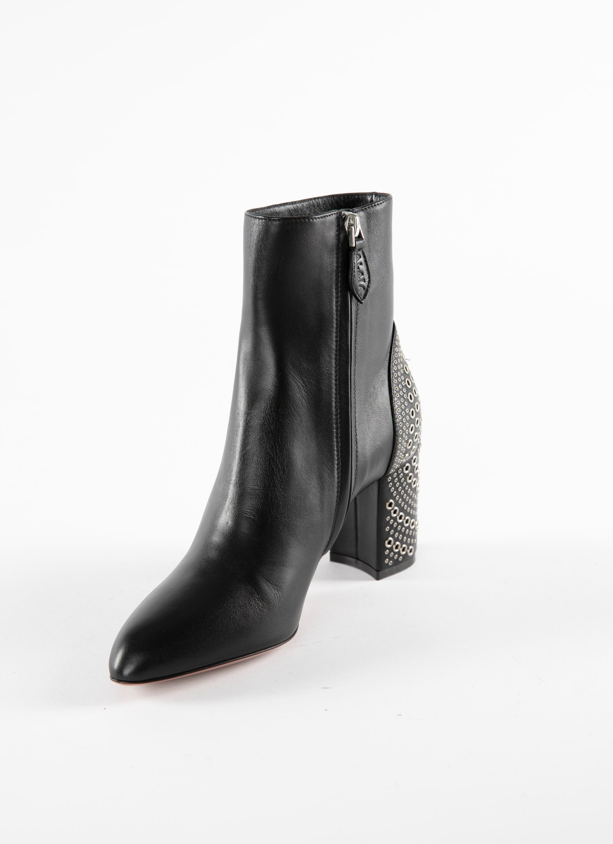 Bottines 75 en cuir - Noir