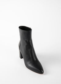 Bottines 75 en cuir - Noir