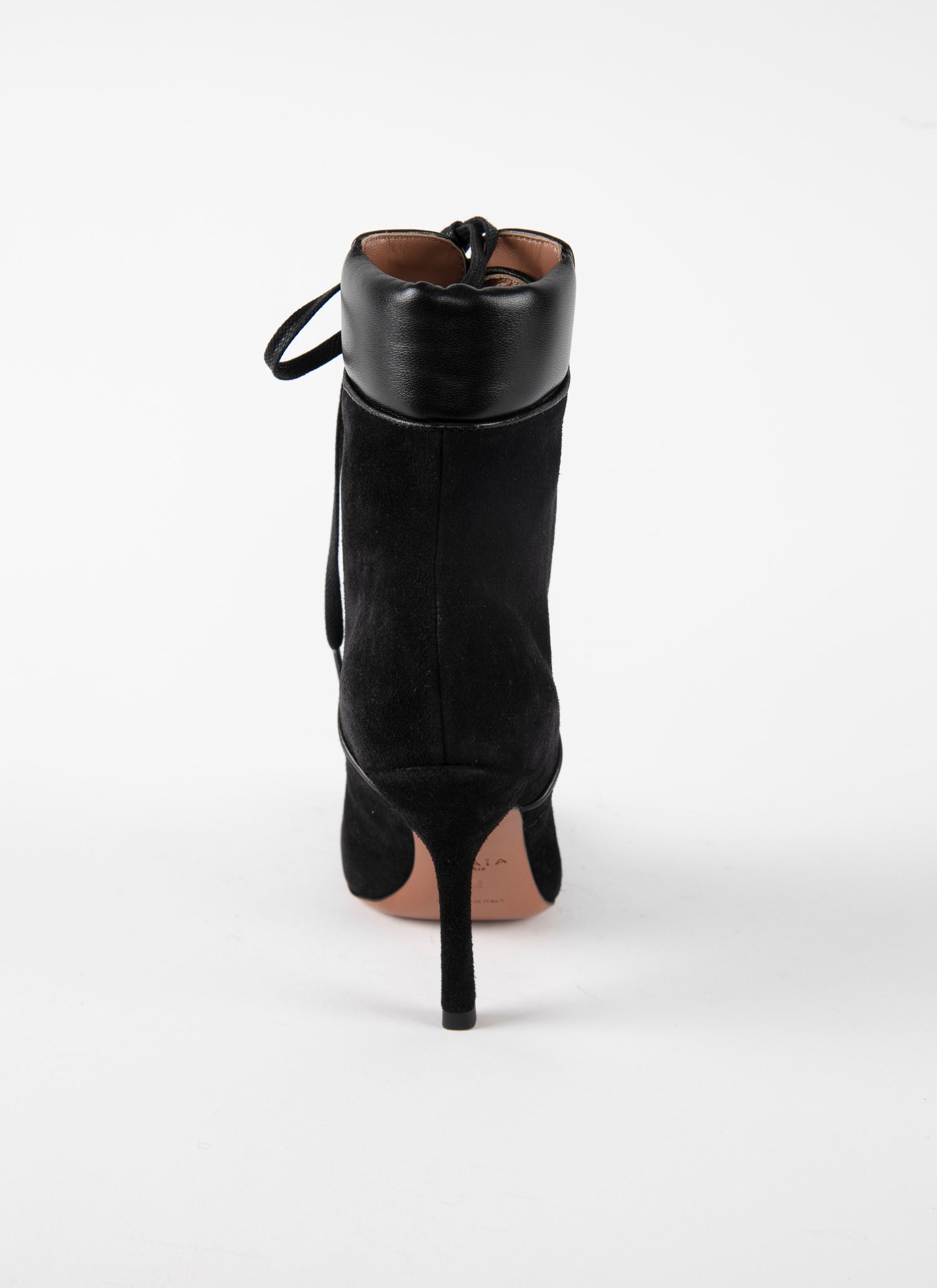 Bottines 110 en velours - Noir