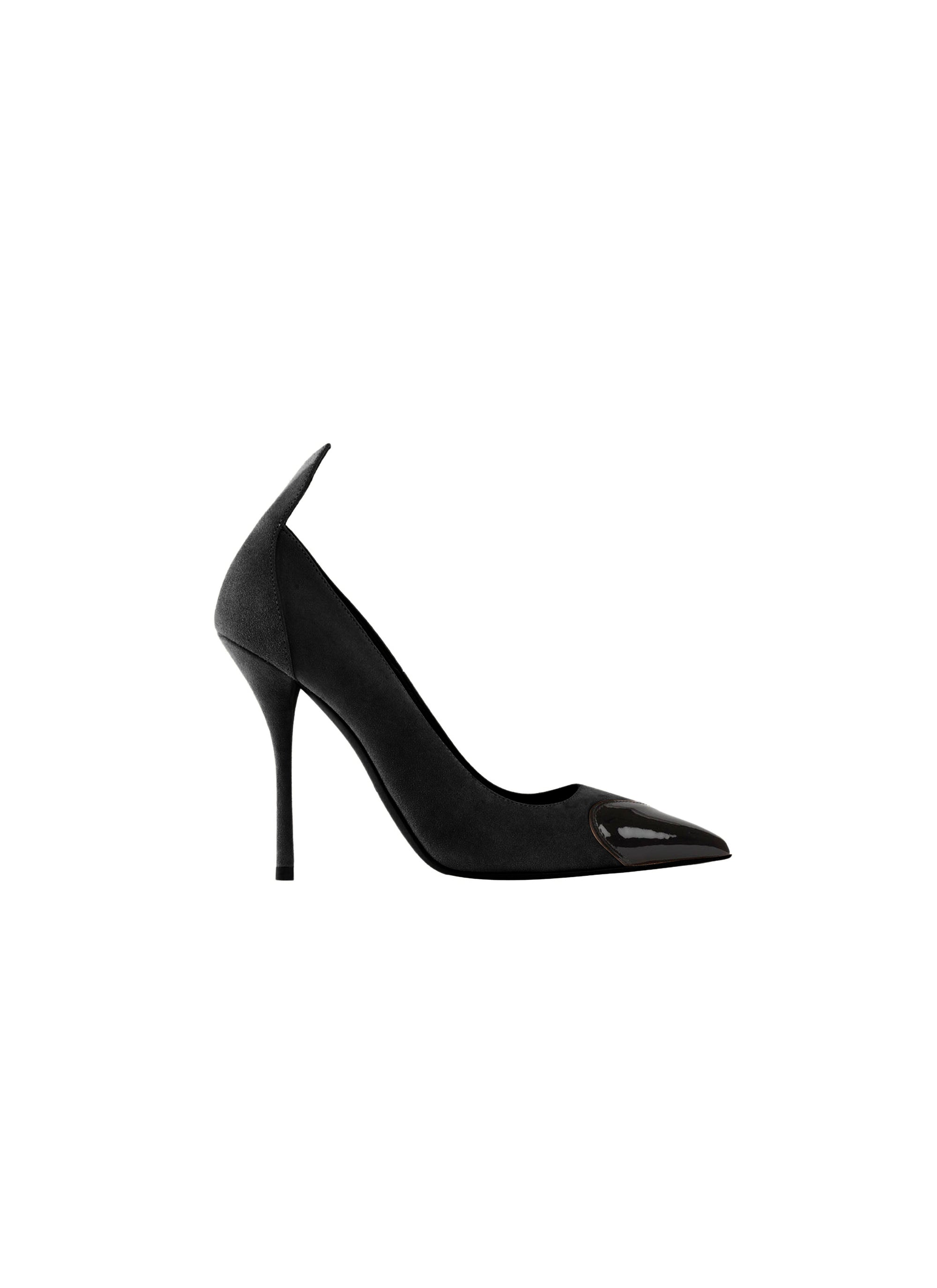 Escarpins Cœur 110 en cuir - Noir