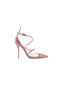 Court shoes 110 in leather - Strawberry Pink