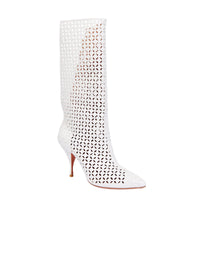 Bottes 90 en cuir - Blanc Cassé