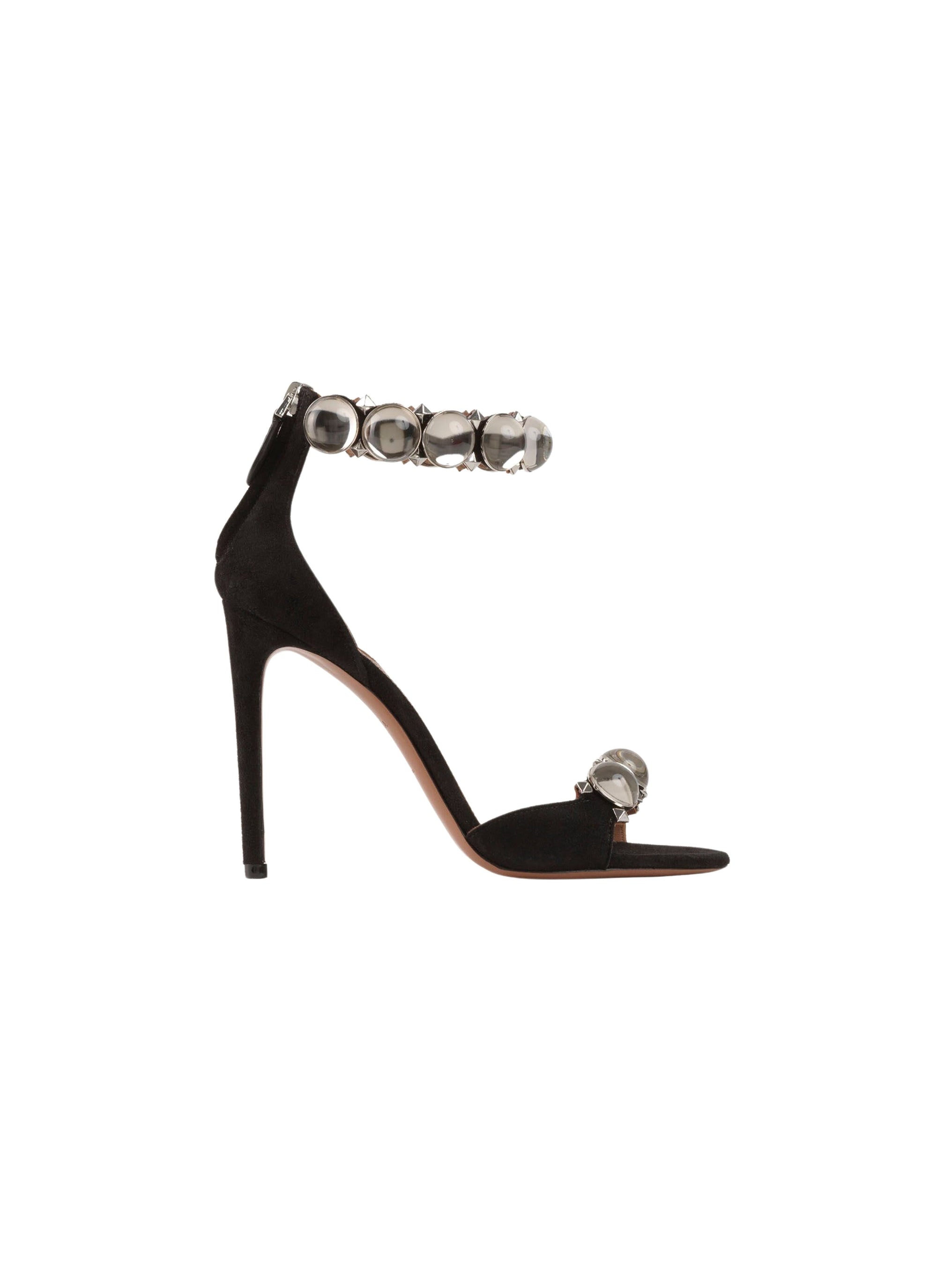 La Bombe 110 Leather Sandals - Black