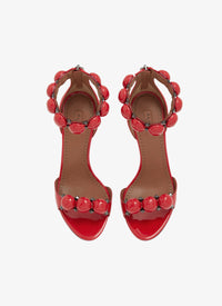Sandales Bombe 90 en cuir - Laque