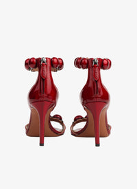 Bombe 90 Leather Sandals - Reflex Red