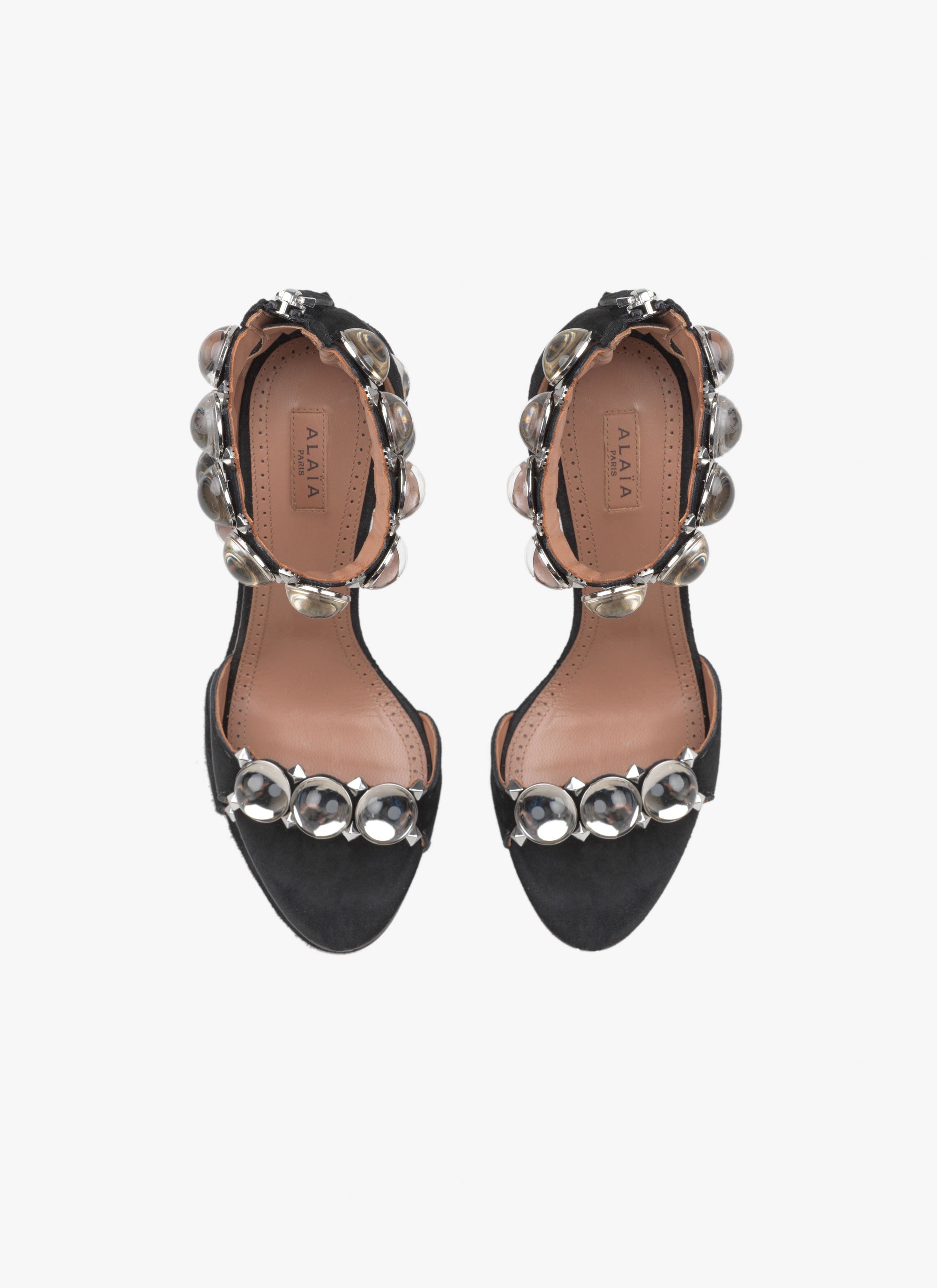 Sandales Bombe en cuir - Noir
