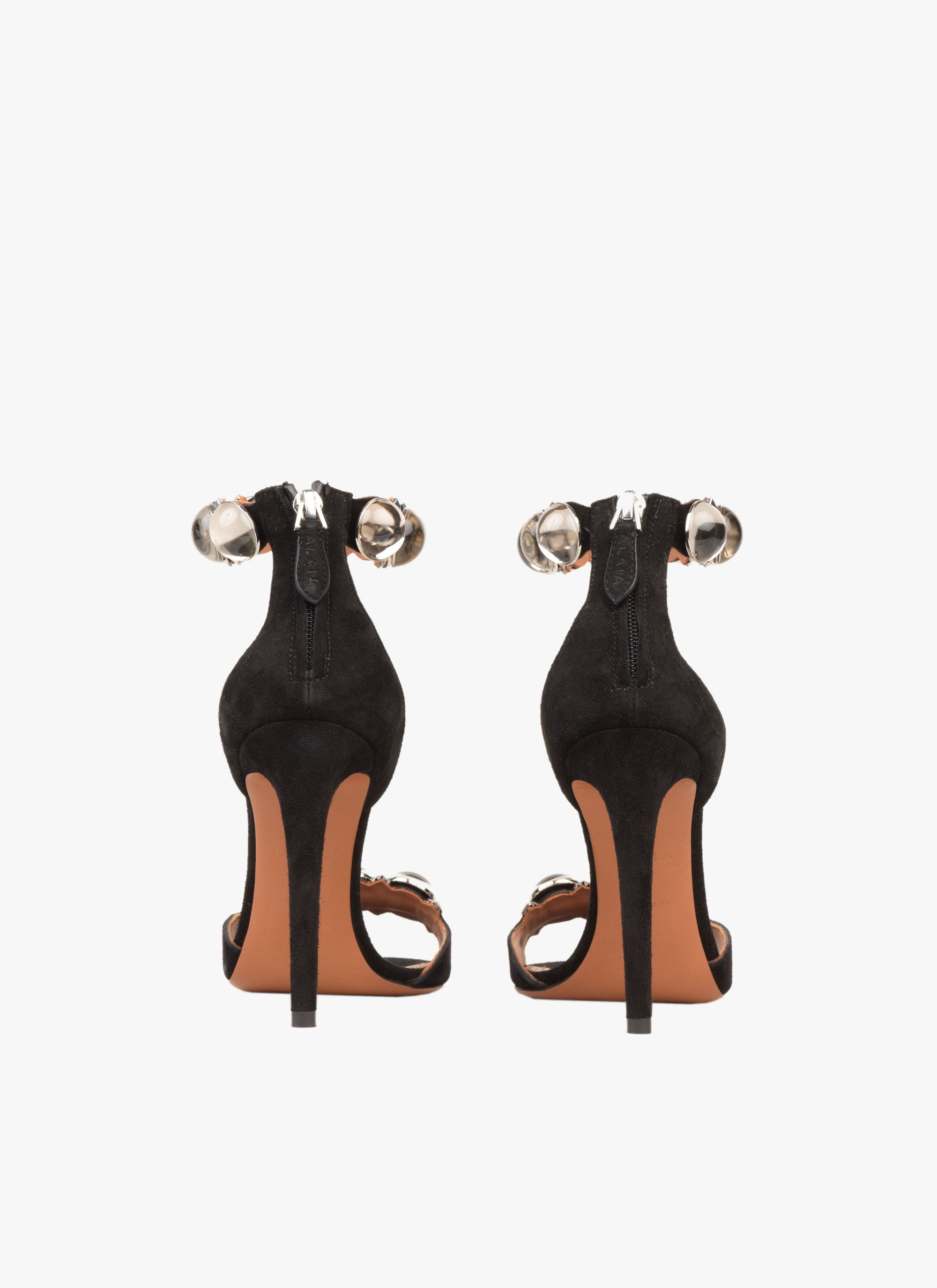 Sandales Bombe en cuir - Noir