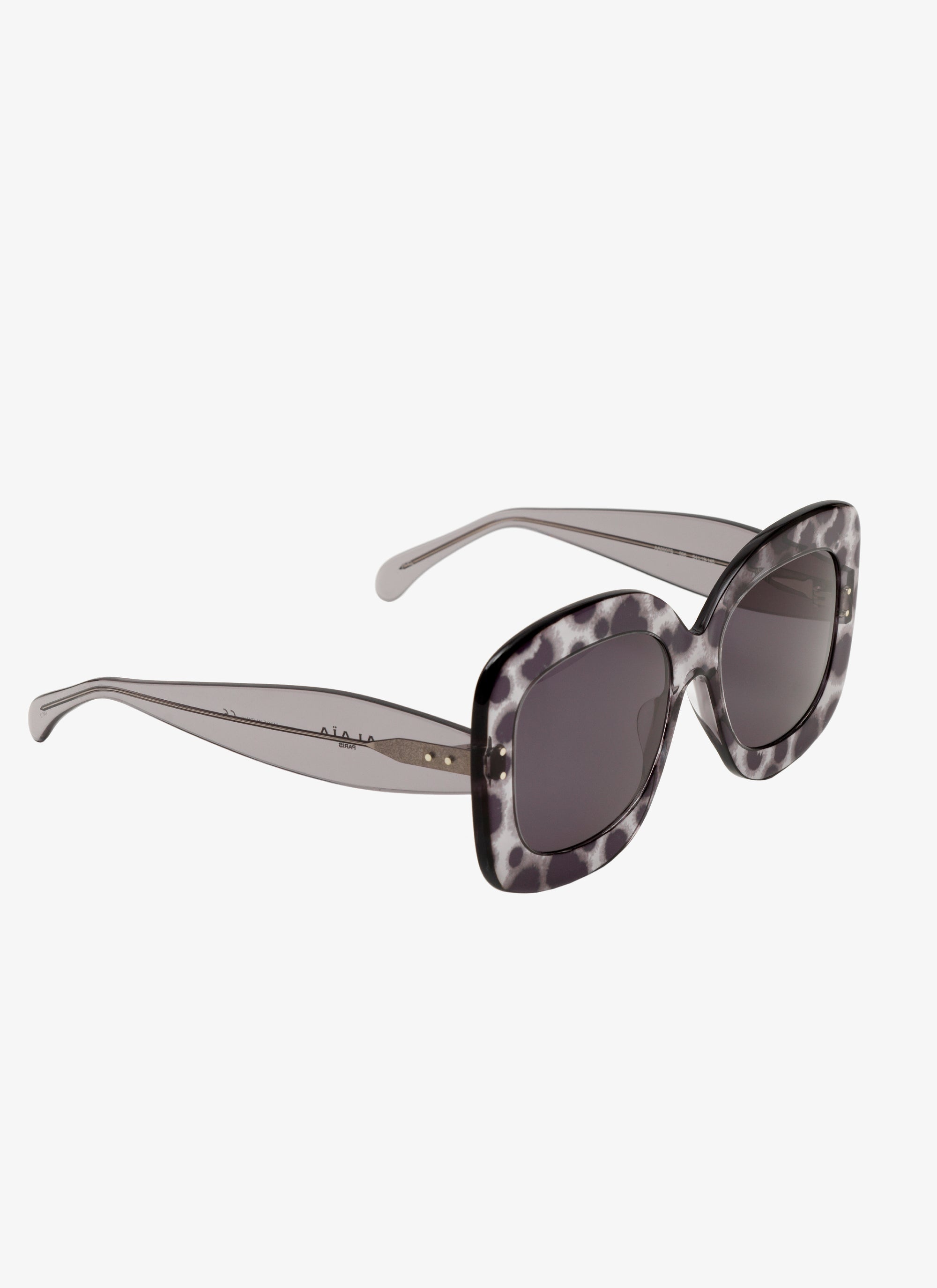Lunettes rectangulaires - Gris