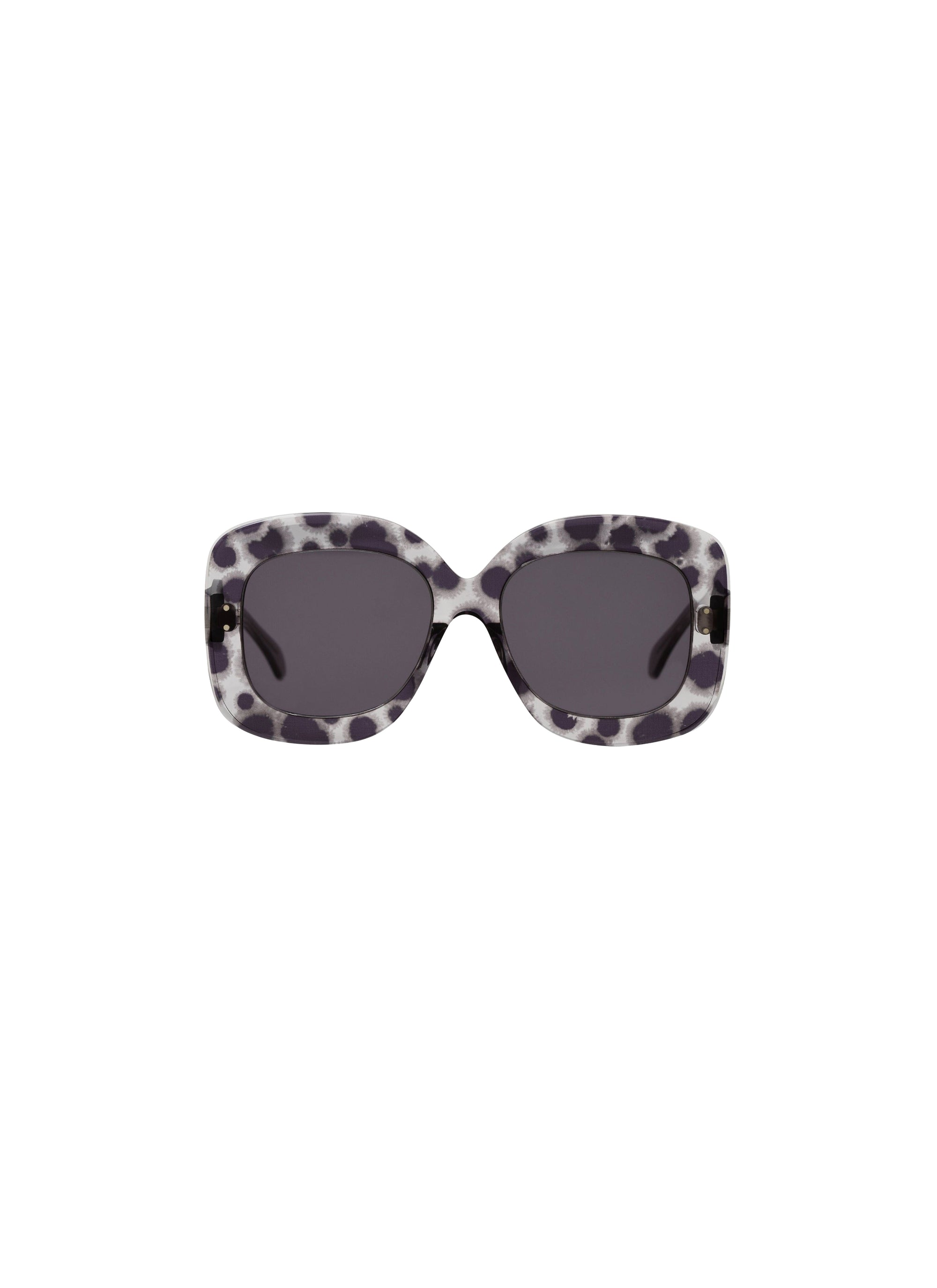 Lunettes rectangulaires - Gris