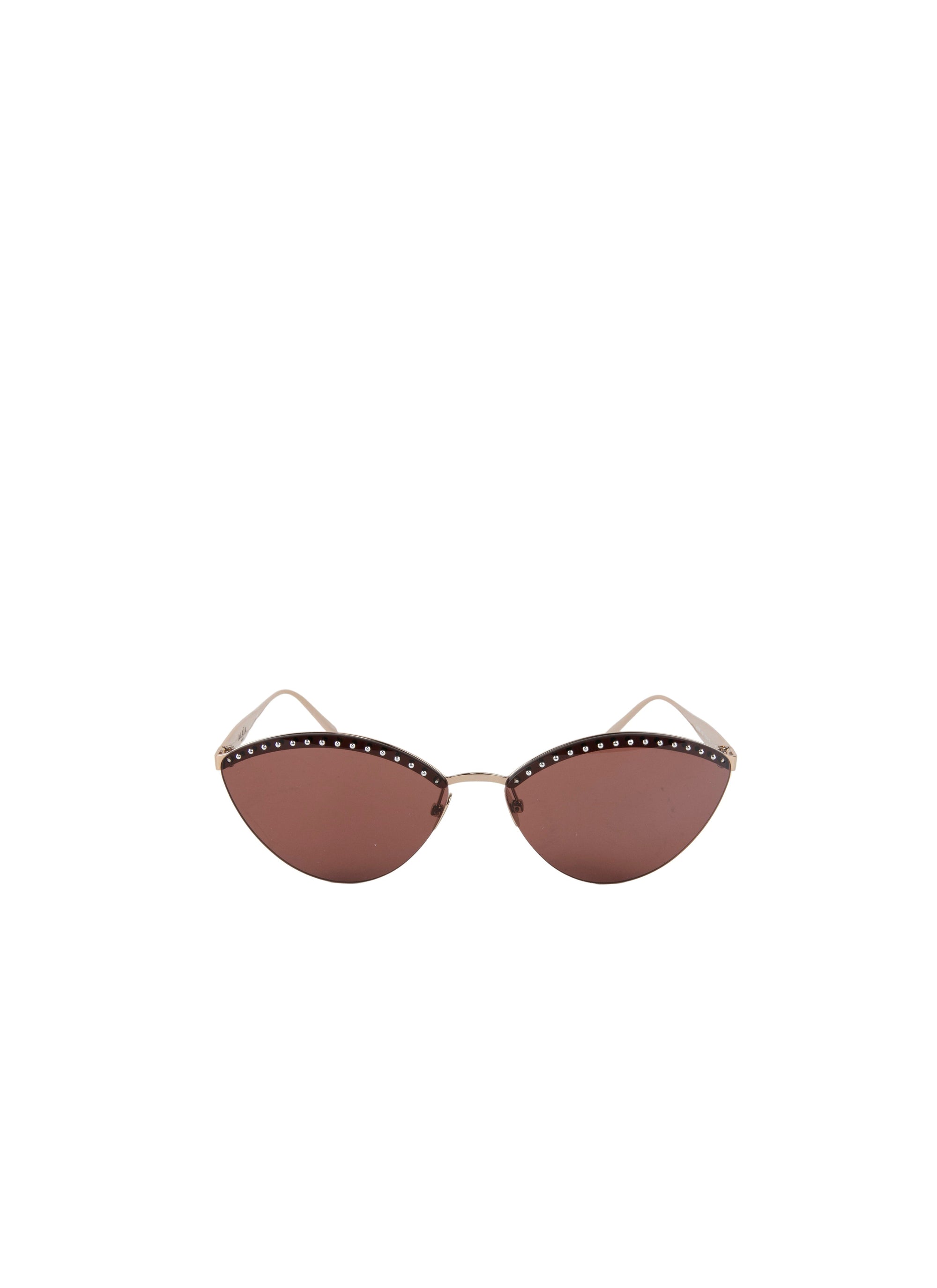 Lunettes Round n°61 - Or & Marron