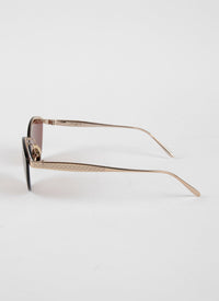 Lunettes Round n°61 - Or & Marron