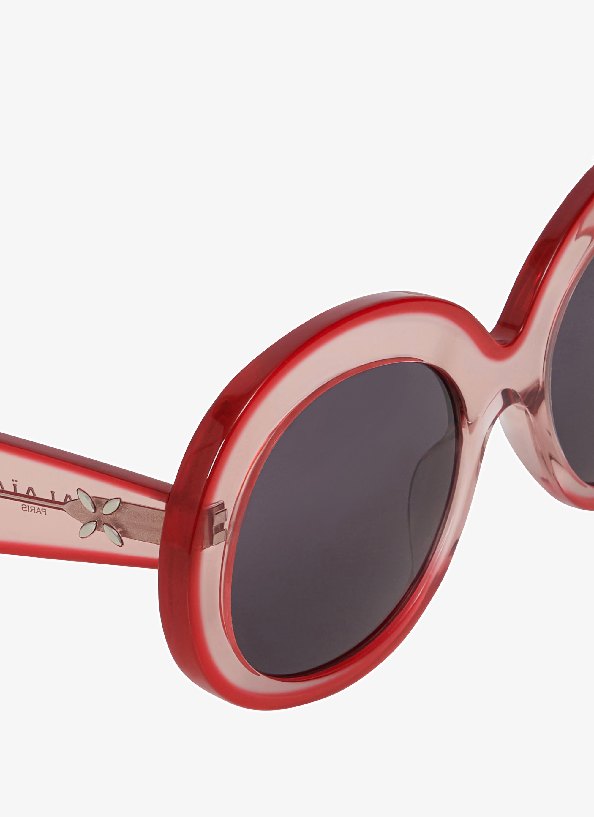 Round Sunglasses - Pink & Grey