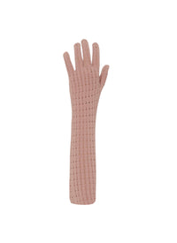 Long Vienna Gloves - Nude Alaïa