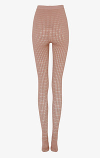 Collant Vienne ajouré - Nude Alaïa