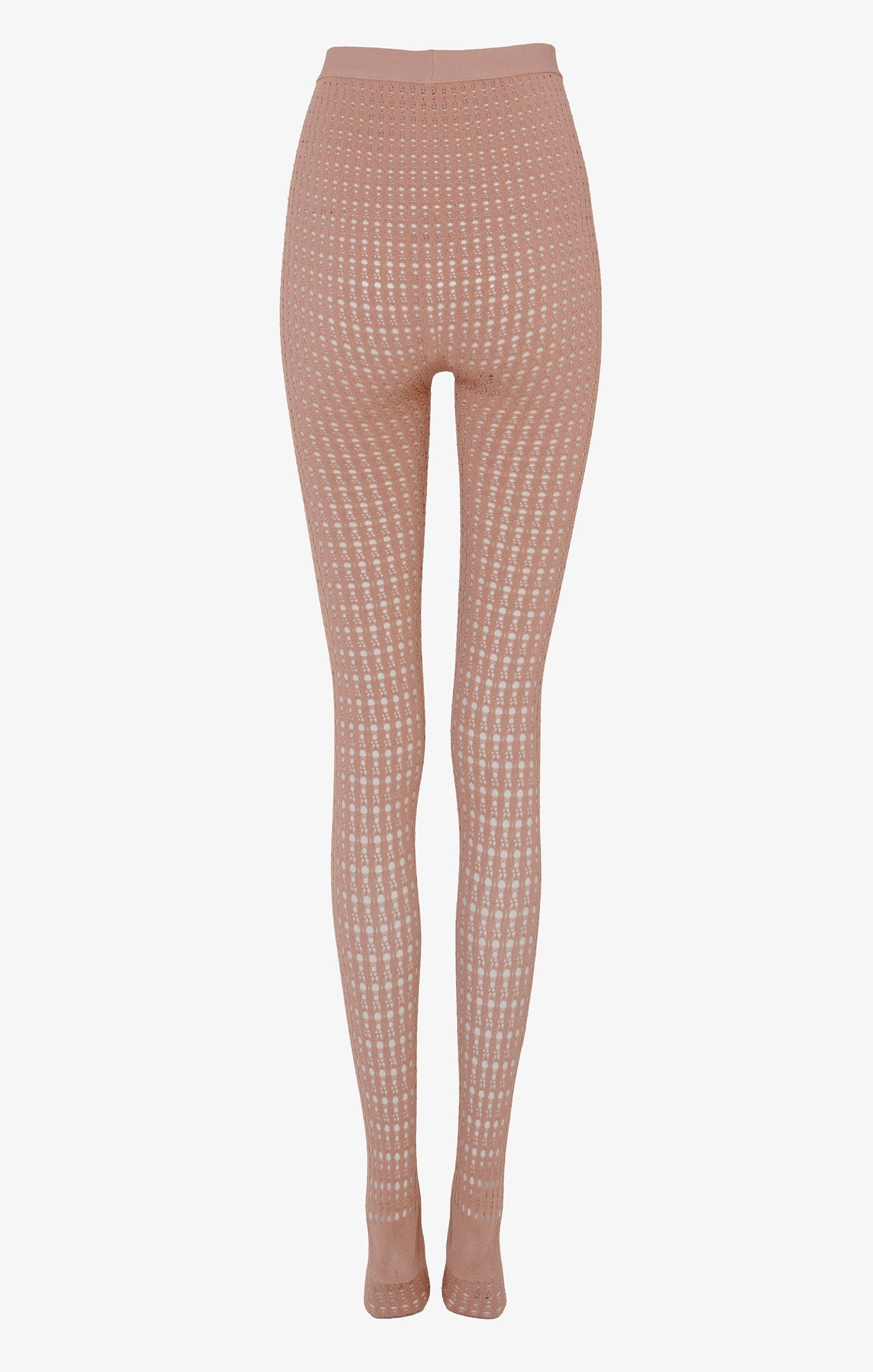 Collant Vienne ajouré - Nude Alaïa