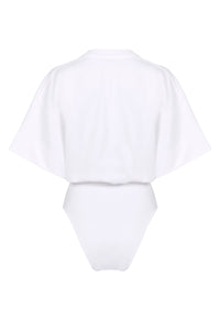 Body t-shirt with logo - White & Black