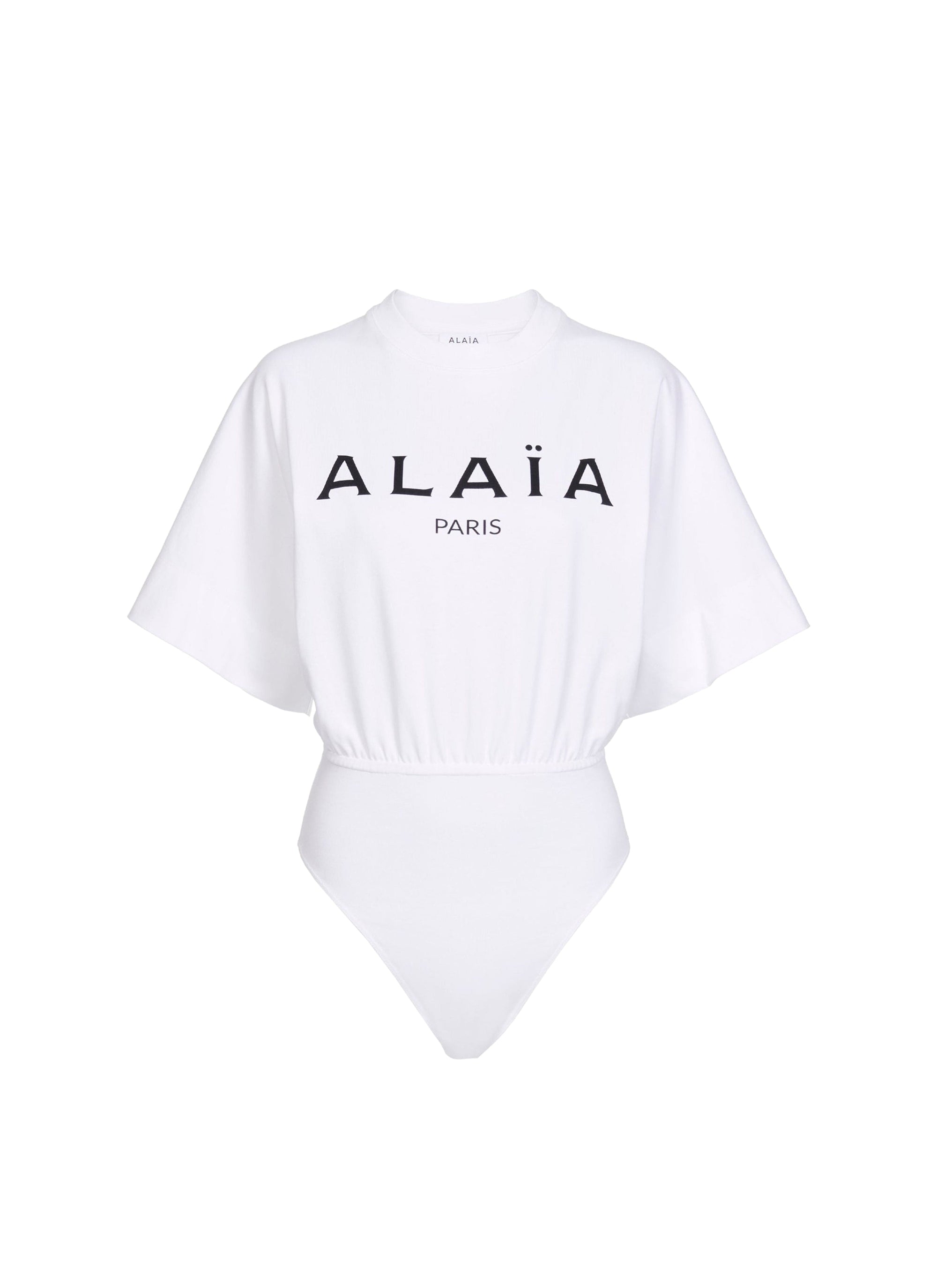Body t-shirt with logo - White & Black