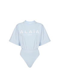 Body tshirt - Ciel & Blanc