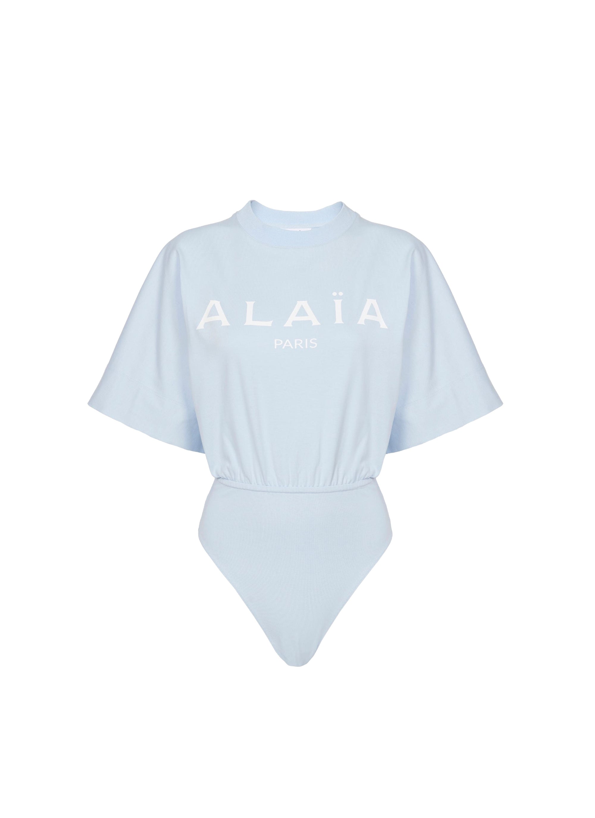 Body tshirt - Ciel & Blanc