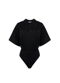 Body t-shirt à logo - Noir & Noir