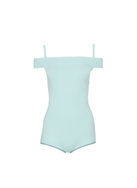 Body à épaules nues - Menthe