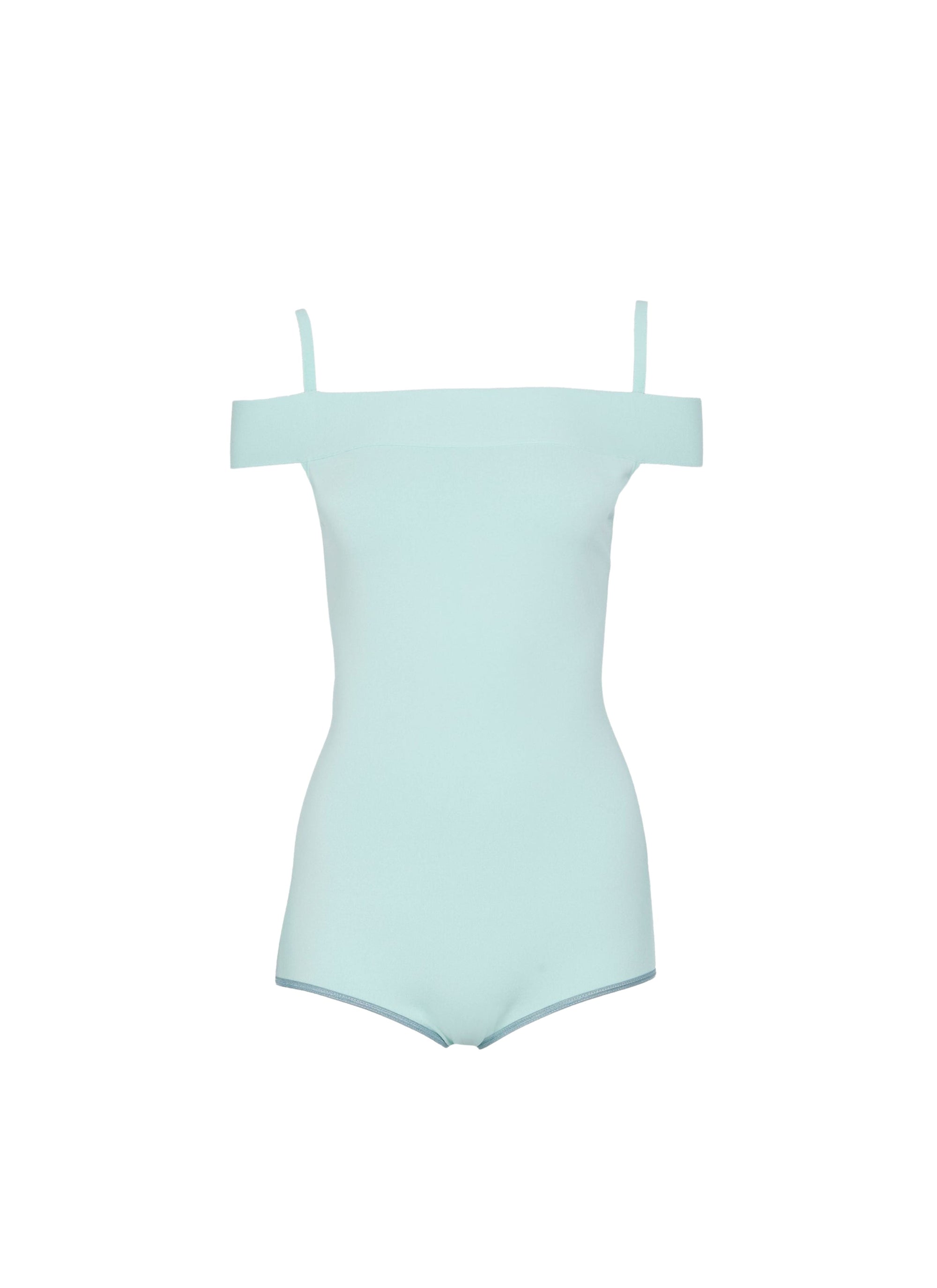 Body à épaules nues - Menthe