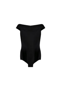 Body à épaules nues - Noir