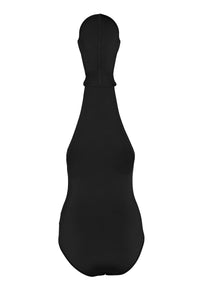 Body à capuche - Noir Alaia